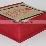 Jute Bag Manufactured in Jute Factory Located in Howrah West Bengal - Made of pp Laminated Jute thumbnail-4