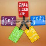 Wholesale Clear Silicone Hang Plastic Luggage Tag thumbnail-6