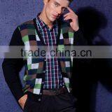 Mens High Quality Jacquard Cardigan thumbnail-5