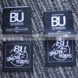 Centre Fold Customized High Density Garments Woven Labels Clothing Labels thumbnail-2