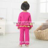 Halloween Fall Outfit Halloween Pumpkin Outfit Pumpkin Clothing Outfit For Girls Toddlers Ruffle Pant Set thumbnail-1