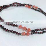 Hot Sale Natural Sterling Silver Jewelry Garnet Necklace thumbnail-5