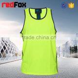 Net Fabric Reflective Safety T-shirt for Worker Bike Safety Red T-shirts Polo Safety Custom T-shirt thumbnail-2