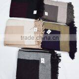 Fashion Classic Large Square Fringes Jacquard Winter Lady Shawl thumbnail-5