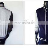 2016 Brand Men Clothing Baseball Jacket Sweatshirt College Sportswear Casual Jackets Slim Fit Fleece Jacket thumbnail-2
