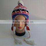 Knitted Beanie With Earmuffs,baby Beanie With Earflaps thumbnail-3