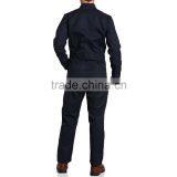 Wholesale Work Wear Clothing Cheap Factory Dark Blue Long Sleeve Coveralls Working Uniforms Clothes for Men Workwear thumbnail-2