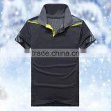 New Design Mens Color Combination Polo Shirt 100% Cotton Wholesale China thumbnail-3