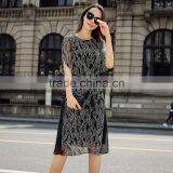 Z&M Women's 2017 New Fashion Dress Women Silk Dress Dress Dress thumbnail-6