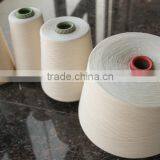 Hot Sale CVC 20/80 100S/2 Cotton Blend Yarn for Fabric From China Factory thumbnail-1