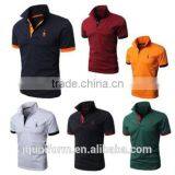 2016 New Mens Slim Fit Stylish POLO Shirt Short Sleeve Casual T-shirts