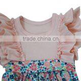 Boutique Baby Girls New Summer Kids Ruffle Designs Romper Fashion Lovely Clothes thumbnail-2