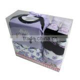 Baby Girls Dresses 5pcs Gift Set 100% Cotton Baby Cloth Romper Dress thumbnail-1