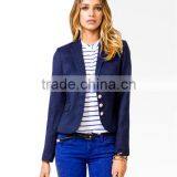 Women's Nautical Button Blazer thumbnail-1