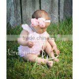 BabyLIGHT PINK Ruffles Pettitop With Panties 2 Pcs Set thumbnail-1