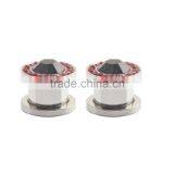 Custom Hollow Surgical Ear Gauge Earrings Flesh Tunnels Piercing Body Jewelry thumbnail-3