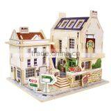 DIY Wood Assembling Toys Wooden Model Of Three-dimensional 3D Puzzle Educational Toys for Children Castle Model Jigsaw Puzzle thumbnail-5