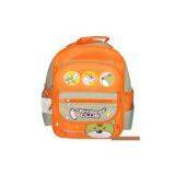 Sell School Bag (Orange With Beige) thumbnail-1