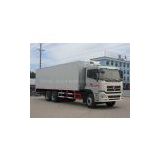 Dongfeng 6*4 vegetable/meat fresh delivery chiller truck(CLW5251XLCD4)