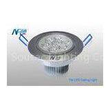 7w AC 240volt 600Lm Round LED Recessed Ceiling Lights With 7pcs LED