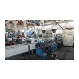 Twin Screw Waste Plastic Recycling Machine for PET Bottle Flakes Pelletizing
