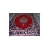 Handmade Persian Silk Rug thumbnail-1