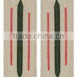 German Army Bevo Collar Tabs - EM Enlisted - Panzer Pink