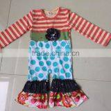 Giggle Moon Remake Red Stripe Longall Tunic Romper Jumpsuits for Kids thumbnail-1