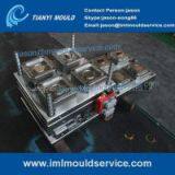 China Plastic IML Thin Wall Injection Mold Produced