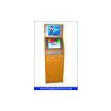 Double Display Self-Service TouchScreen Kiosk , Vandal-Proof For Theater TSK9001-2D