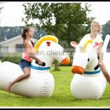 2016 New Products Inflatable Pony Hop Racing Games Ride On Pony Hony Toy For Kids And Adults