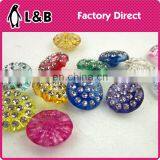 High Quality Popular Beautiful Decorative Crystal Acrylic Button