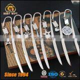 Shiny Etching Silver Handmade Bookmark With Gift Box thumbnail-6