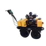 Hand-push Double Drum Road Roller With Diesel Small Road Roller thumbnail-1