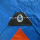 Corrosion-resistant For Outdoor Activity Blue Orange Tarpaulin