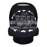 Baby Stretchy Nursing Breastfeeding Cover Multi Use Car Seat Canopy Stroller Infant Car Seat Breastfeeding Cover Baby Carseat thumbnail-5