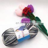 Cheap 100% Wool Yarn Pure Wool Space Color for Hand Knitting and Crochet thumbnail-3