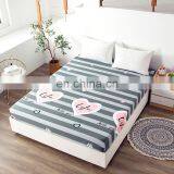 2020 Wholesale Cheap Designed Protective Bed Cover Sheet Polyester Aloe Cotton Hotel Solid Color Fitted Sheet Highgrade thumbnail-6