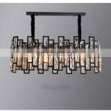 Modern Fashion Simple Luxury K9 Clear Crystal Ceiling Lighting Chandelier