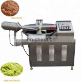 SUS 304 high speed timing silent electric meat bowl cutter