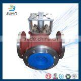 4 Inch 4 Way Carbon Steel Ball Valve thumbnail-2