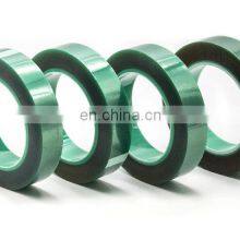 Silicone Pressure Sensitive Adhesive Green PET High Temperature Masking thumbnail-4