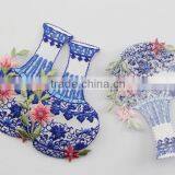 Blue And White Porcelain Embroidery Patch thumbnail-3