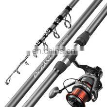 2021 New Design Carbon Telescopic Fishing Rod 2.4m/2.7m/3.0m/3.3m/3.6m/3.9m/4.2m/4.5m/5.4m Super Strong Fishing Rod