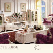 Antique Style Sofas Classic Leather Couch Living Room Sofa Set Furniture thumbnail-2