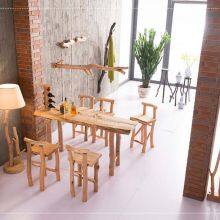 Red Wine Rack Solid Wood Hand Made Rustic thumbnail-3