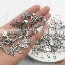 Vintage Mixed Metal Animal Birds Charms Beads Handmade DIY Bracelet Pendant Necklace Clasp Jewelry Making Findings thumbnail-2
