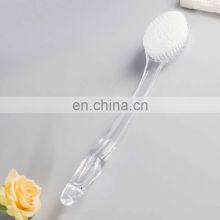 Amazon Long Handle Plastic Shower Body Brush With Bristles And Plastic Bubbles thumbnail-2