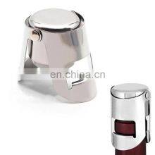 New Arrival 2022 Metal Engraving Unique Stainless Steel Personalized Bottle Wine Stopper Custom Logo thumbnail-4