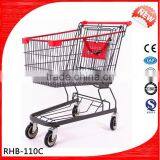 Excellent Metal Shopping Cart With Seat